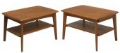 (2) DANISH MID-CENTURY MODERN