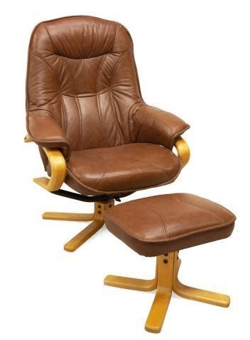 (2) DANISH MODERN BENTWOOD ARMCHAIR