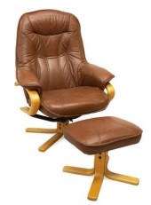 (2) DANISH MODERN BENTWOOD ARM