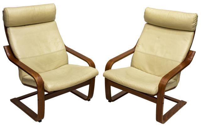 (2) DANISH MODERN BENTWOOD