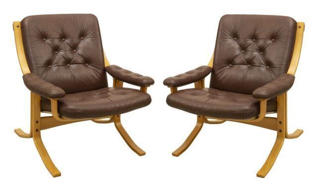 (2) DANISH MODERN SIESTA STYLE