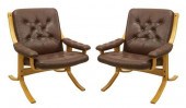 (2) DANISH MODERN SIESTA STYLE