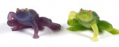 (2) DAUM PATE DE VERRE FRENCH