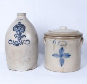 2 DECORATEDE AMERICAN STONEWAR
