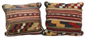 (2) DECORATIVE KILIM-FRONT THR