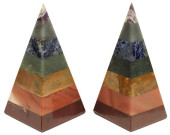 (2) DECORATIVE SEMIPRECIOUS &A