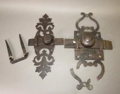 2 DECORATIVE WROUGHT SHUTTER/G