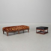 (2) DECORATOR STOOLS, INCL. SC