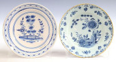 (2) DELFT BLUE &AMP; WHITE TIN