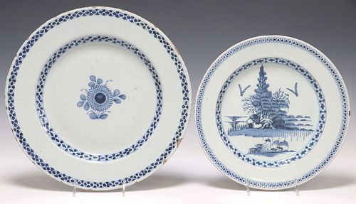 (2) DELFT BLUE &AMP; WHITE