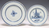 (2) DELFT BLUE &AMP; WHITE CHI