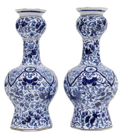 (2) DELFT BLUE & WHITE