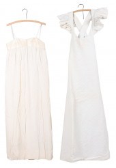 (2) Designer vintage dresses t