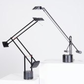 (2) DESK LAMPS, ARTEMIDE AND T