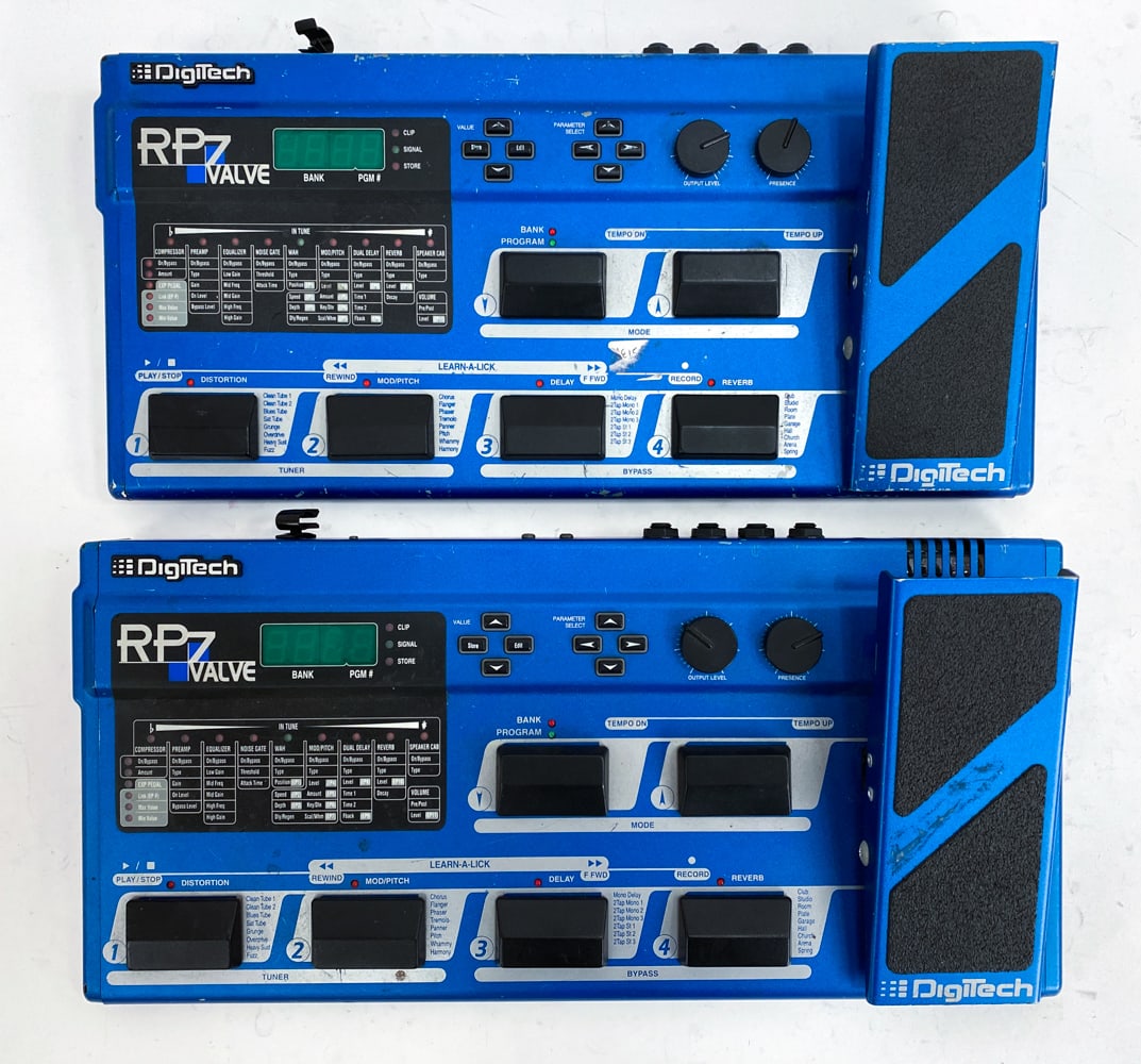 (2) DIGITECH RP7 VALVE