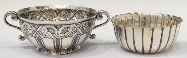 (2) DIMINUTIVE MEXICO STERLING &