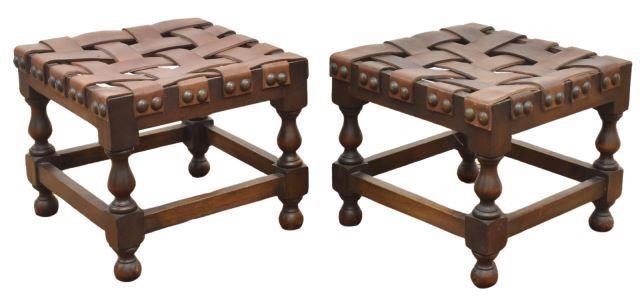 (2) DIMINUTIVE SPANISH WOVEN