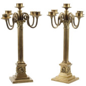 (2) DIRECTOIRE STYLE BRONZE FI