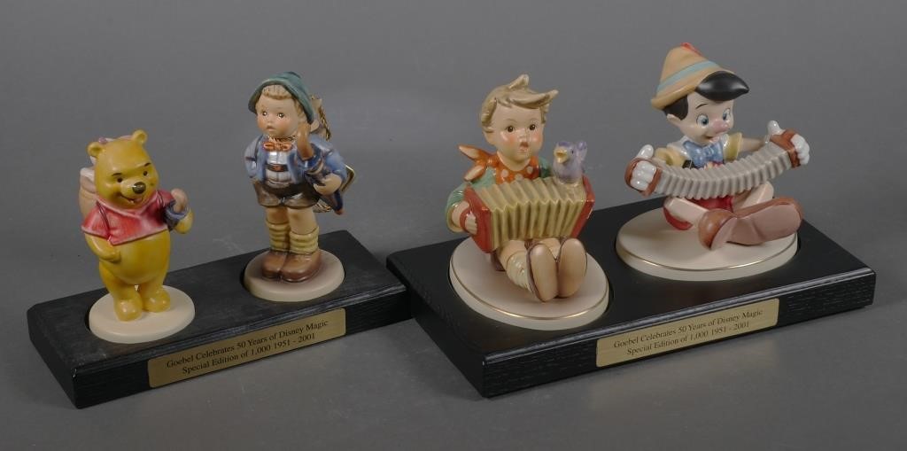 (2) DISNEY GOEBEL HUMMEL SPECIAL