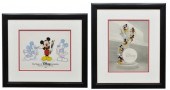 (2) DISNEY-MGM MICKEY MOUSE HA