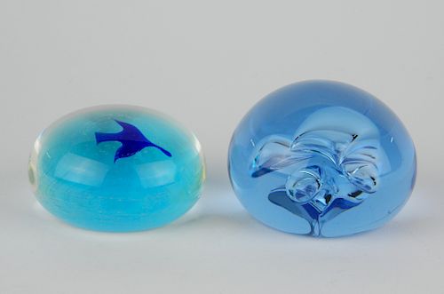 2 DOMINICK LABINO PAPERWEIGHTS.2