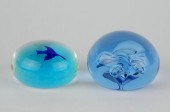 2 DOMINICK LABINO PAPERWEIGHTS