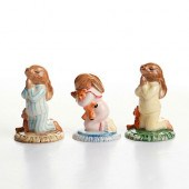 2 DOULTON BEDTIME BUNNYKINS AN
