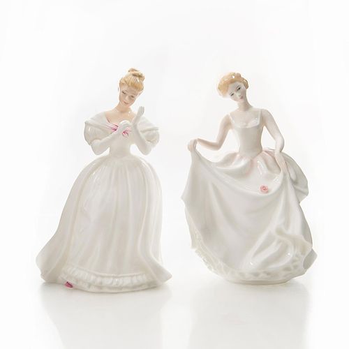 2 DOULTON LADY FIGURINES, DENISE