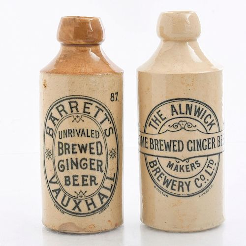 2 DOULTON LAMBETH CERAMIC GINGER