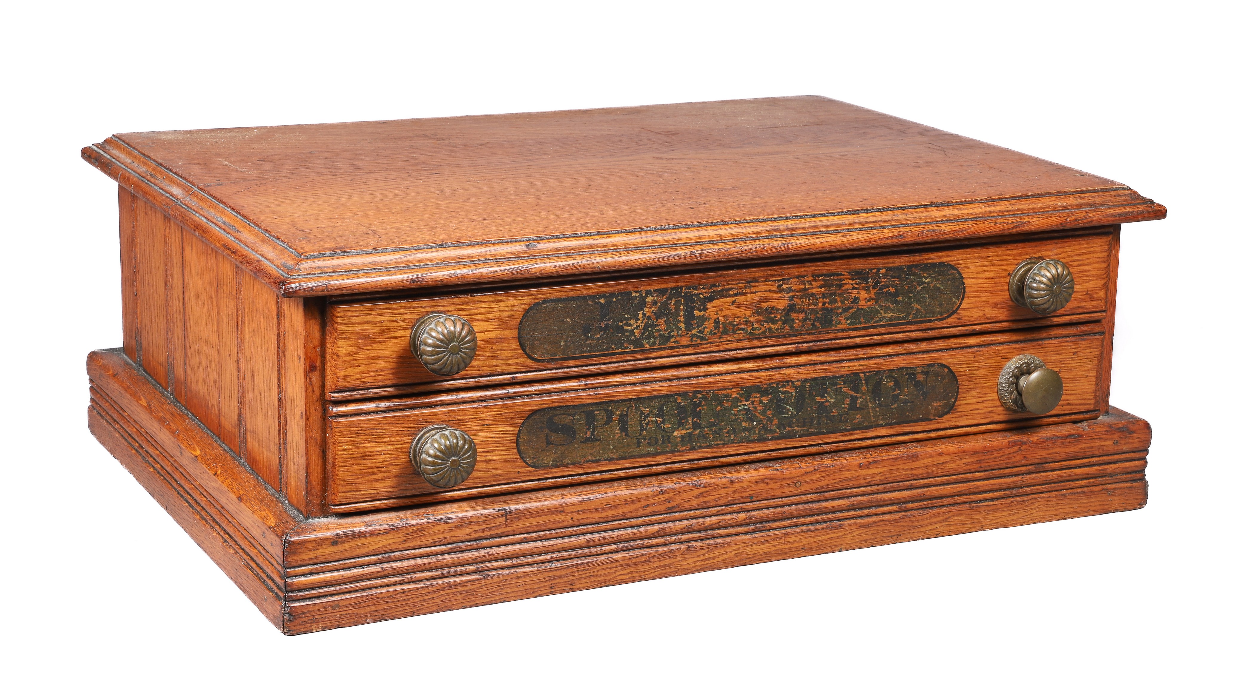 2-Drawer J&P Coats spool cabinet,