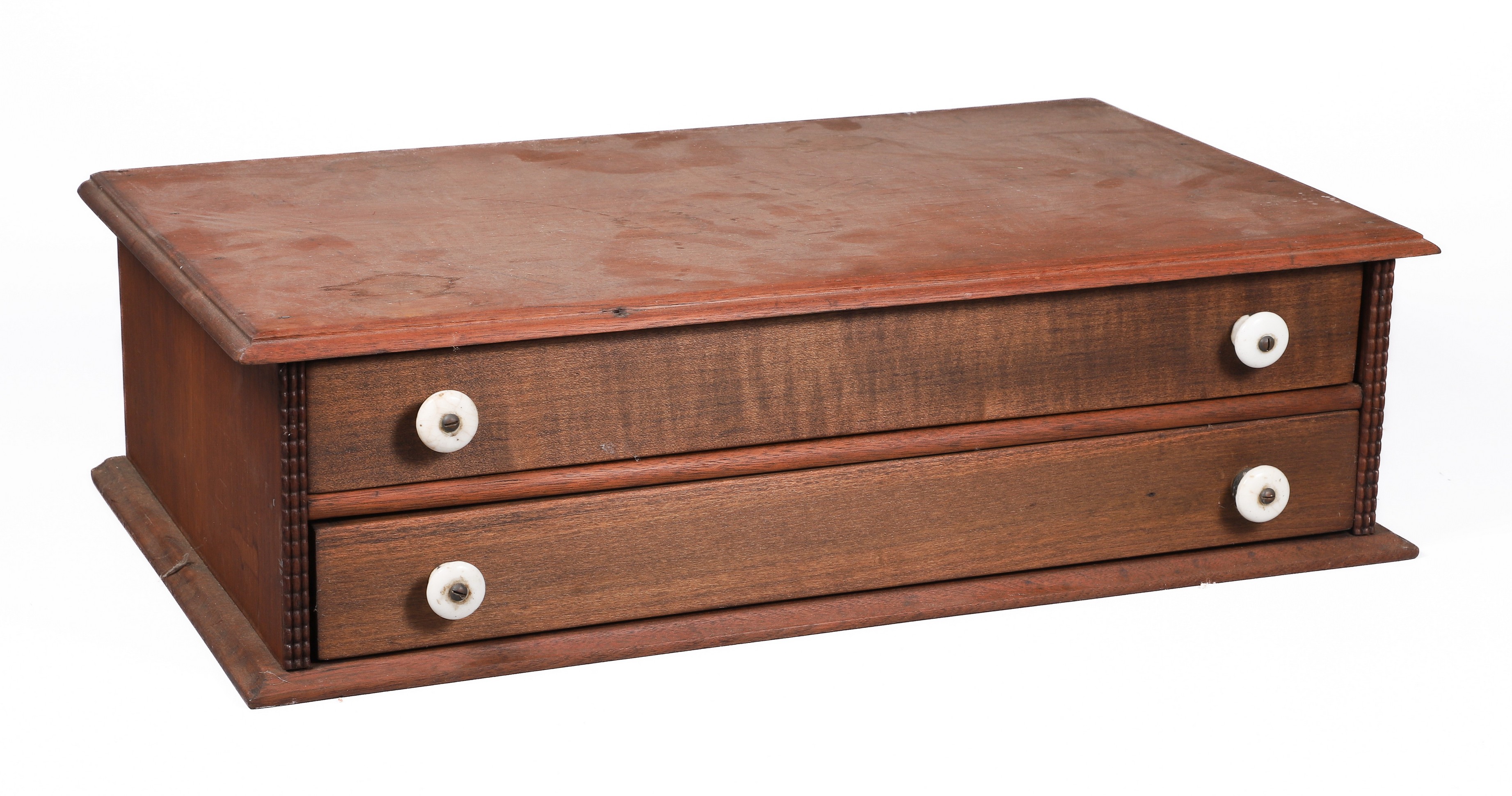 2-Drawer wood spool cabinet,