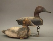 2 DUCK DECOYSTwo early 20th ce