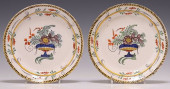 (2) DUTCH DELFT POLYCHROME PLA