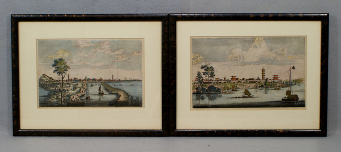2 Dutch engravings , 17th c, 1