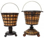 (2) DUTCH PARQUETRY TEESTOOF K