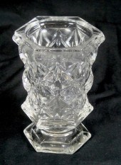 2 EAPG flint glass, Sandwich S
