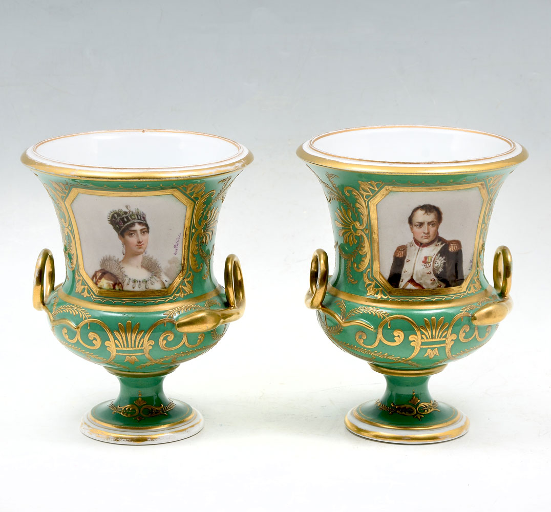 2 EARLY 19TH C. NAPOLEONIC SEVRES