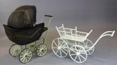 (2) Early American Baby Buggy