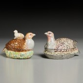 (2) EARLY BERLIN PARTRIDGE-FOR