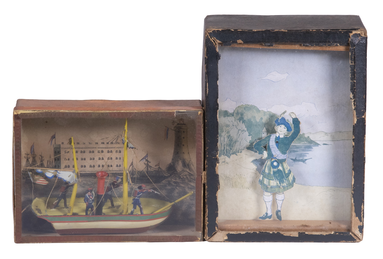 (2) EARLY BOXED TOYS Including: