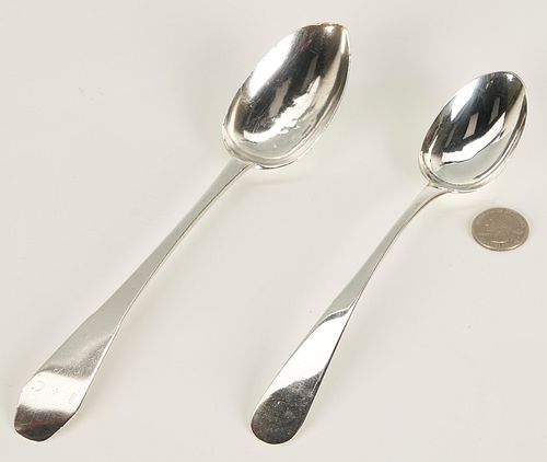 2 EARLY KENTUCKY TABLESPOONS,