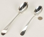 2 EARLY KENTUCKY TABLESPOONS,