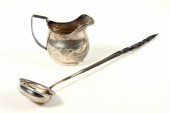 (2) EARLY PCS BRITISH STERLING