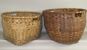 2 EARLY PRIMITIVE HARVEST BASK
