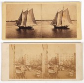 (2) EARLY STEREOVIEW CARDS, NE