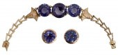 2) EGYPTIAN 14KT ROSE GOLD & L
