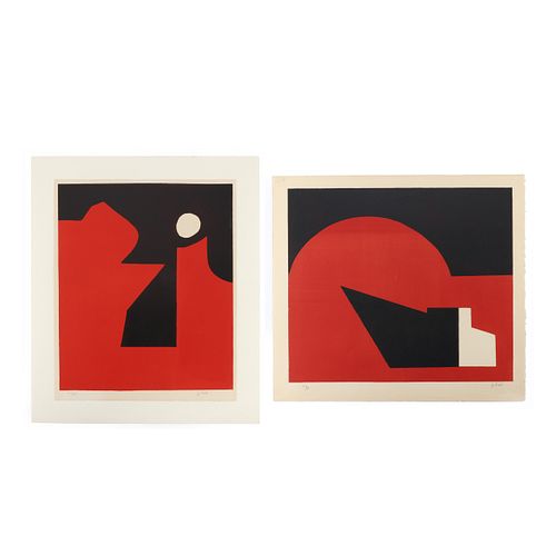 2 EMILE GILIOLI "BLACK AND RED"