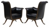 (2) EMPIRE STYLE ASYMMETRICAL