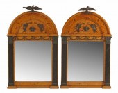 (2) EMPIRE STYLE BRONZE-MOUNTE