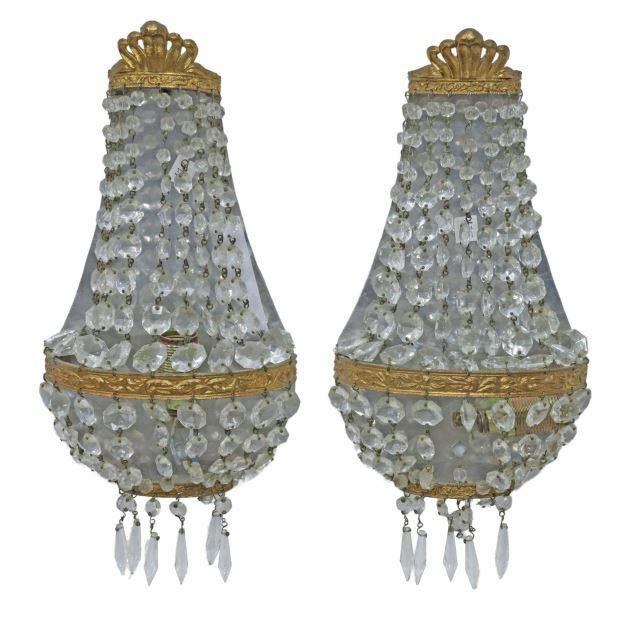 (2) EMPIRE STYLE CRYSTAL PRISM 1-LT
